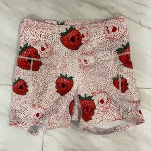 Feed Me Fight Me workout shorts